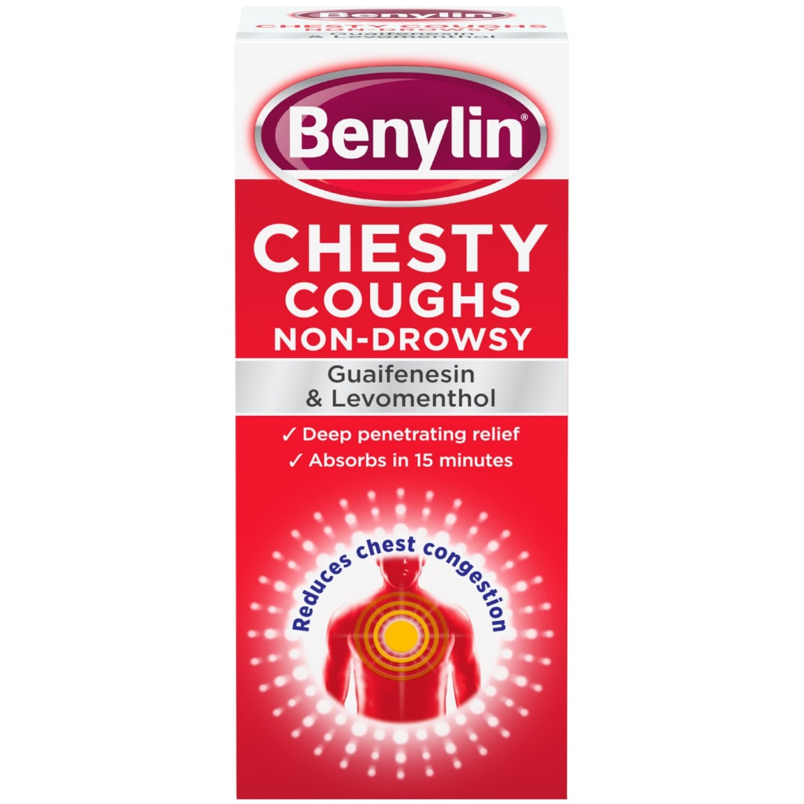 Benylin Chesty Cough Non Drowsy 125ml